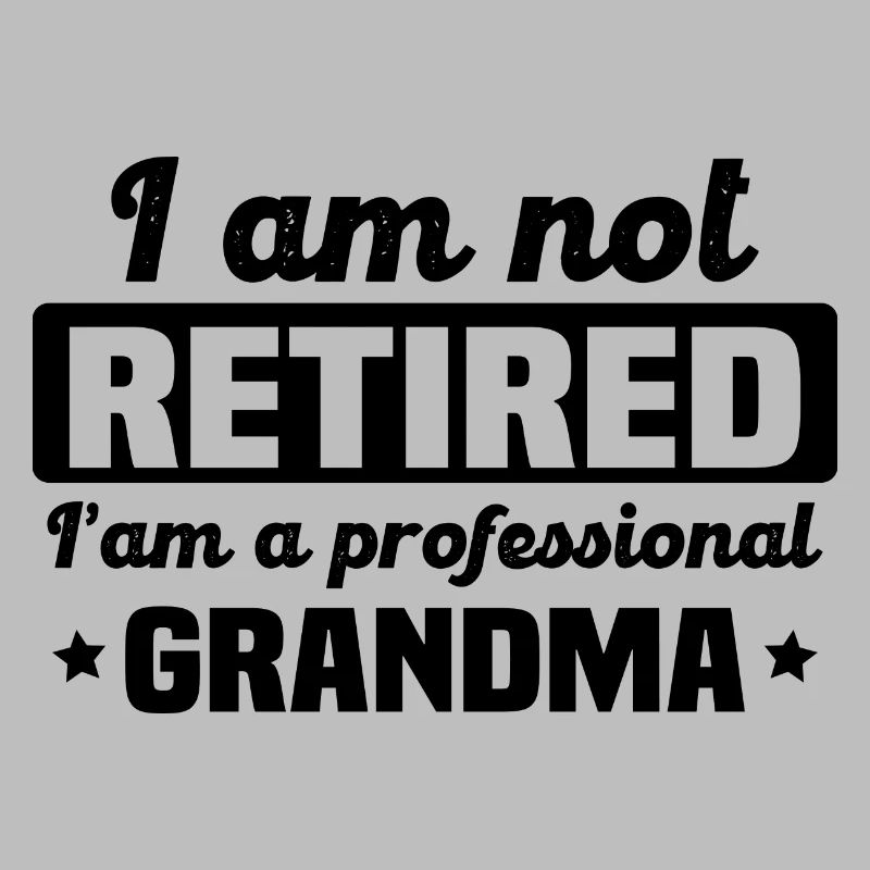 Ich bin eine professionelle Großmutter