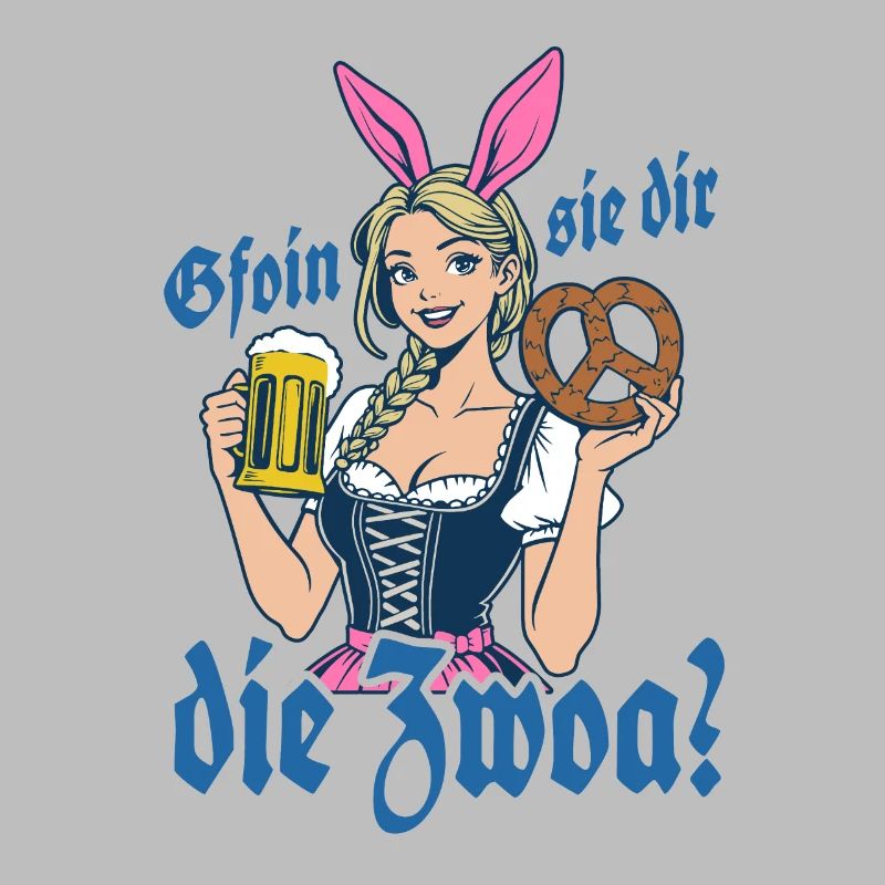 Gefallen sie dir, die Zwei? Dirndl Bier & Bretzen