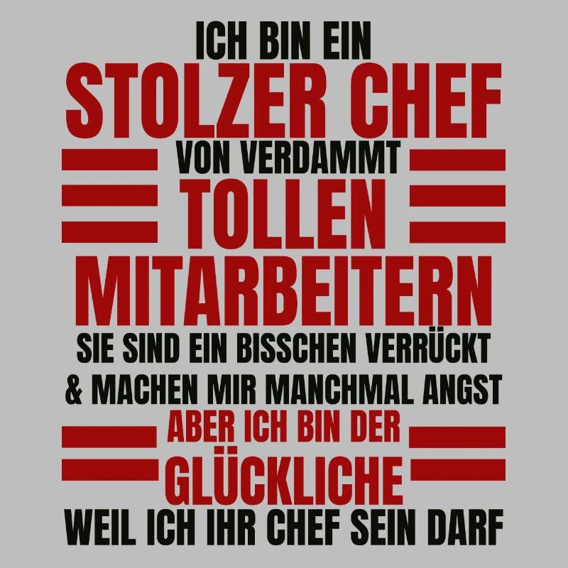 Ich Bin Ein Stolzer Chef Geburtstag Geschenk