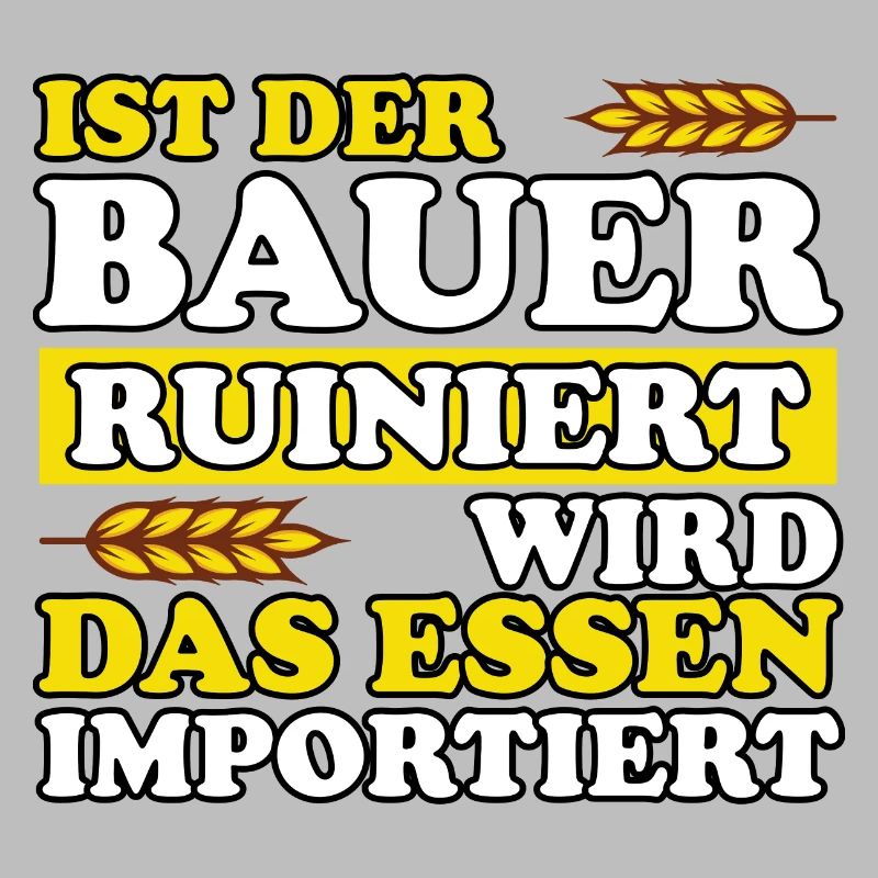 Ist Der Bauer Ruiniert Wird Das Essen Importiert
