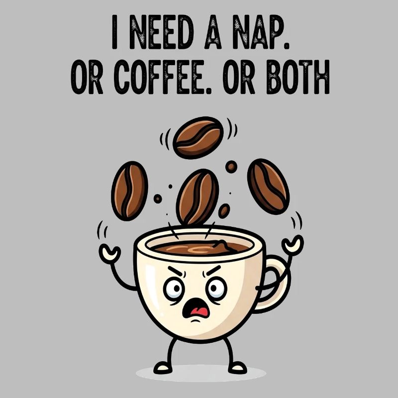 Nickerchen oder Kaffeetassen-Stimmung