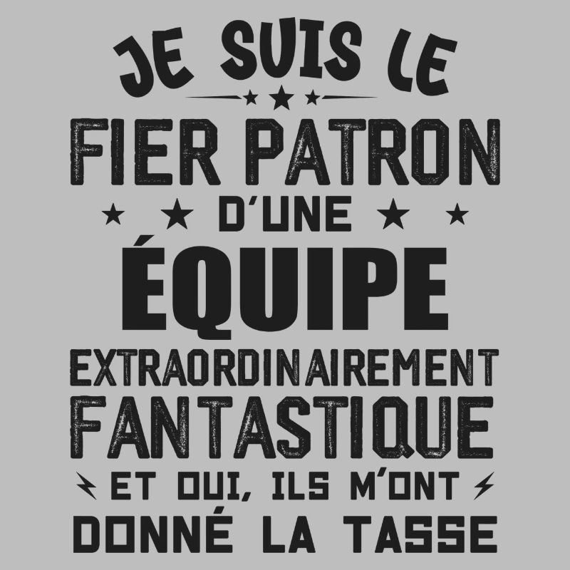 Ich bin stolzer Chef eines Teams