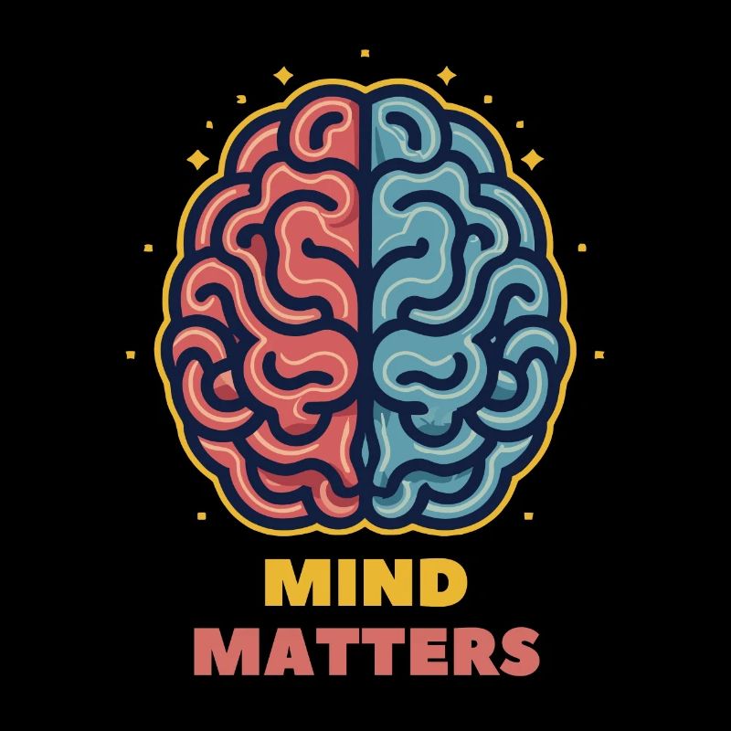 Mind Matters - Gehirn-Illustration