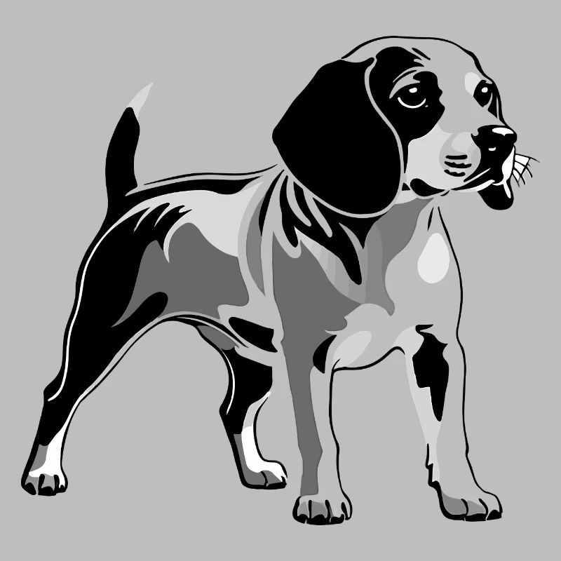 Beagle - Conception de chien de compagnie