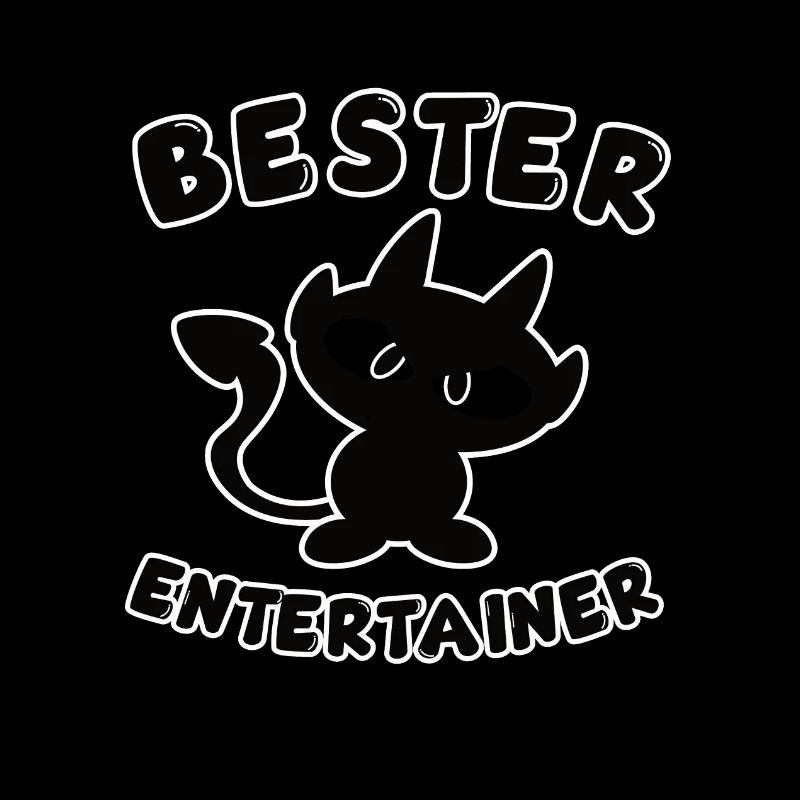 cooles bester Entertainer Design mit Teufelchen