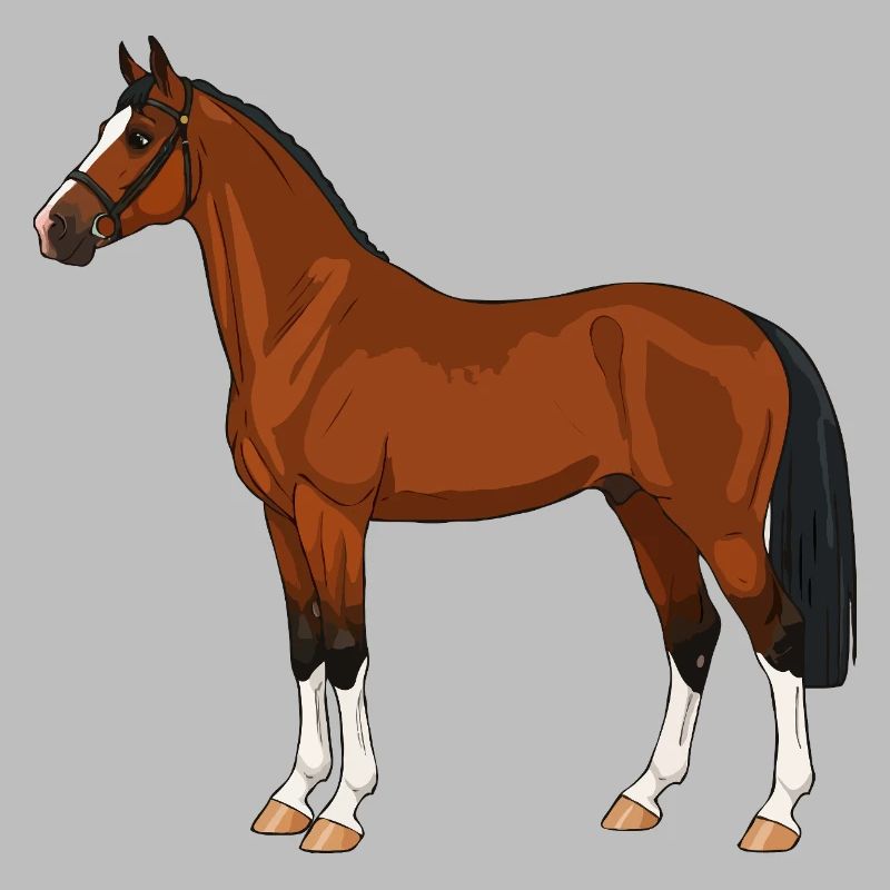 Hackney Pferd echt