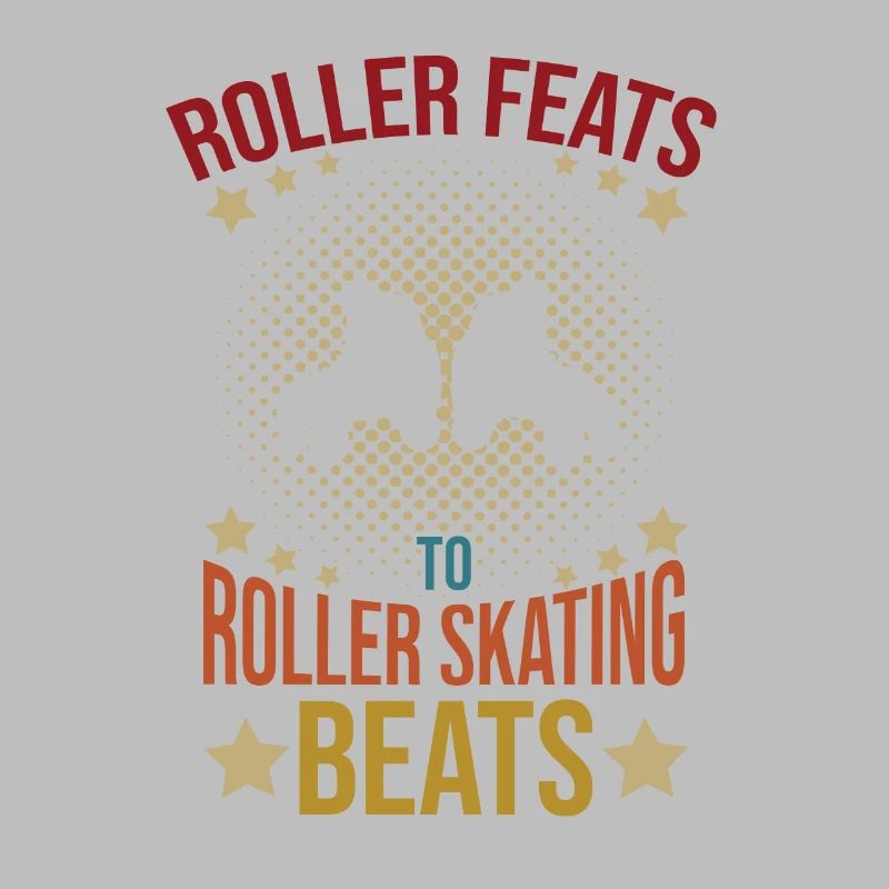 Rollerskater Party Roller Skating Beats Gift Idea