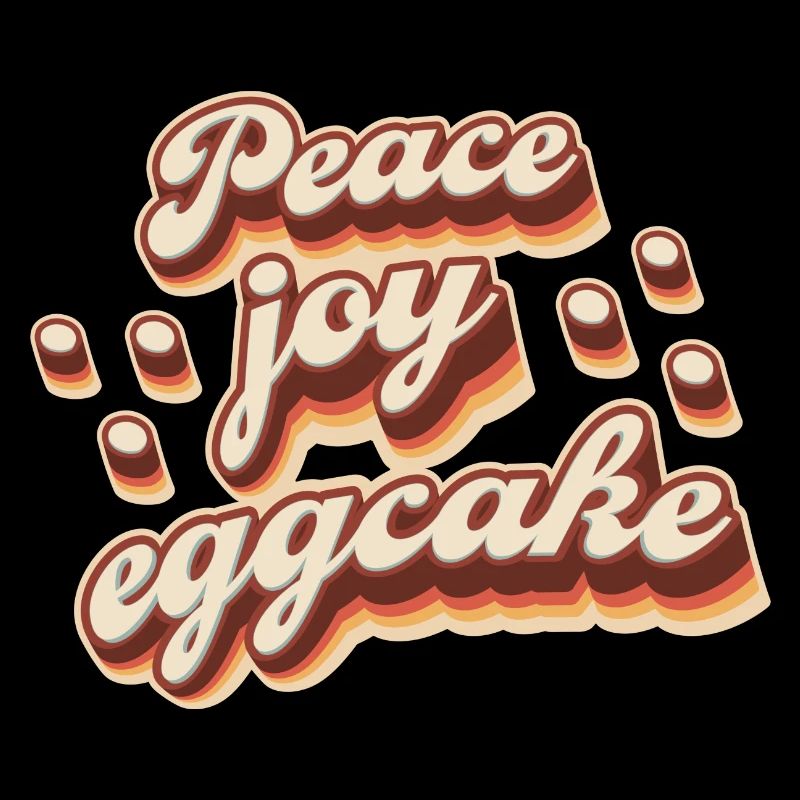 Peace Joy Eggcake