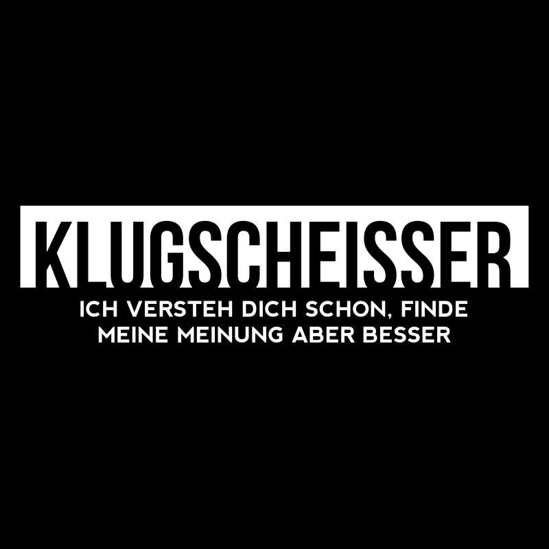 Klugscheißer - Ich versteh ich schon...