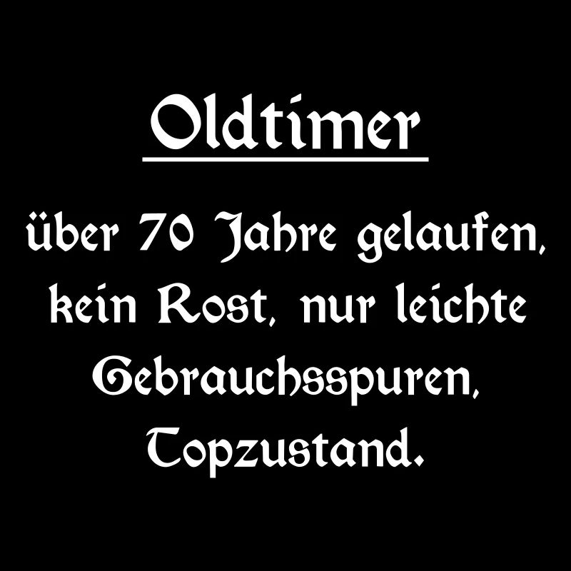Oldtimer - 70. Geburtstag