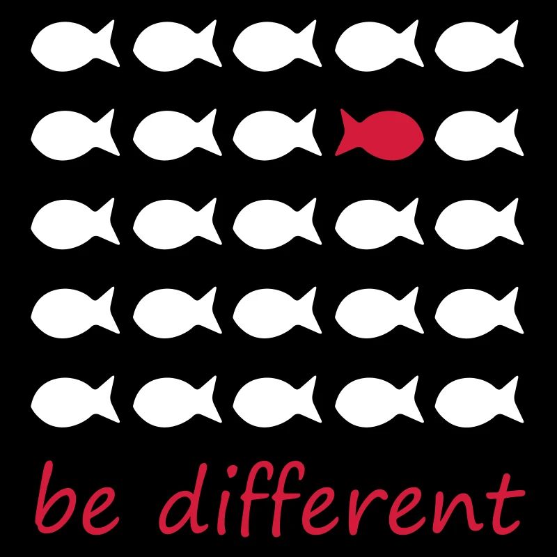 Be different