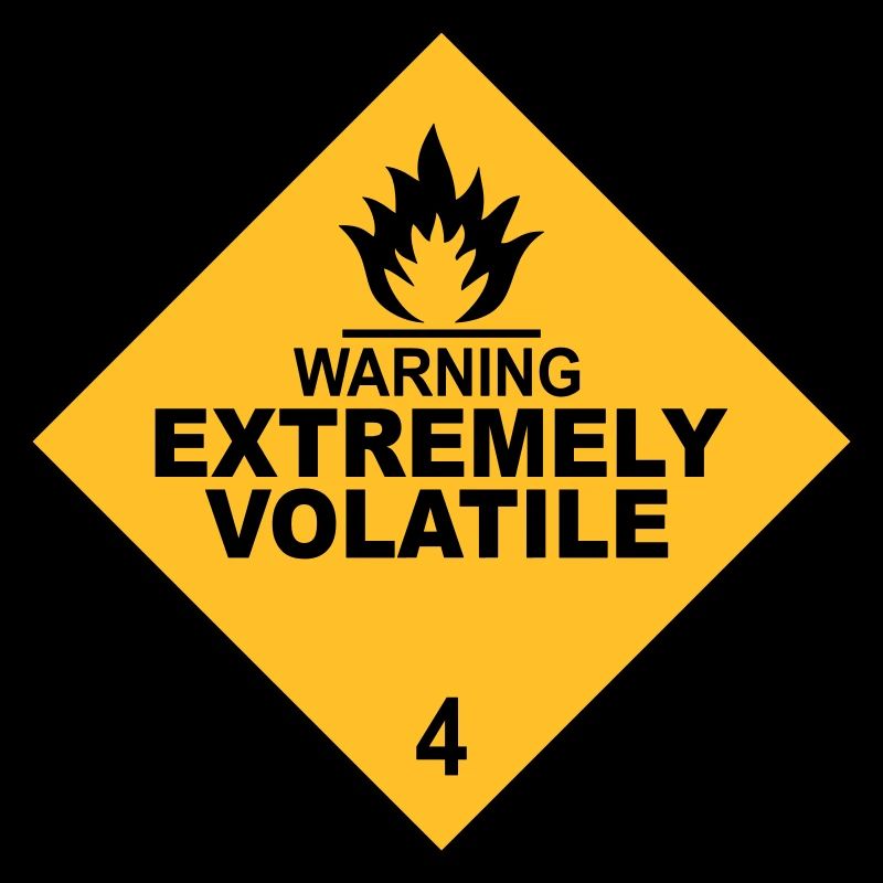 warning extremely volatile square II 2c