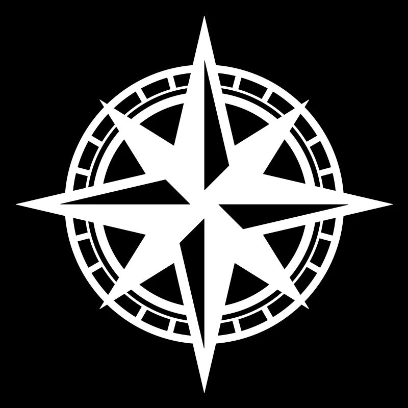 Nordic Star: Styled Compass Design