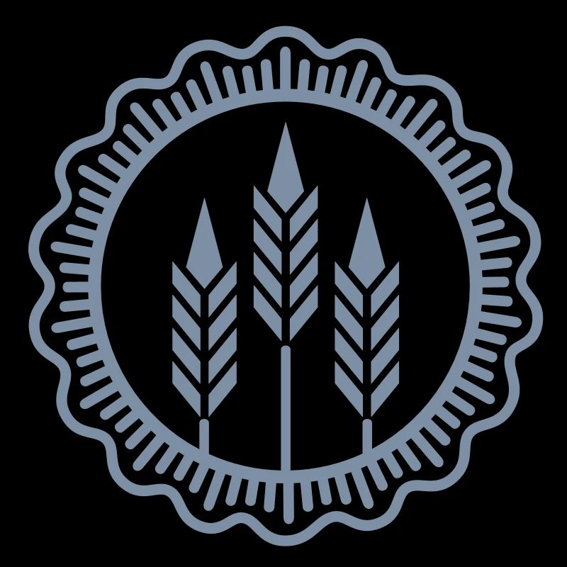 Weizen-Sigel / wheat medaillon (1c)