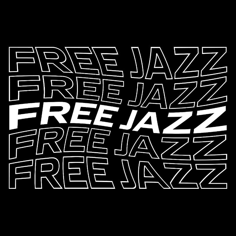 Grille typographique du Free Jazz