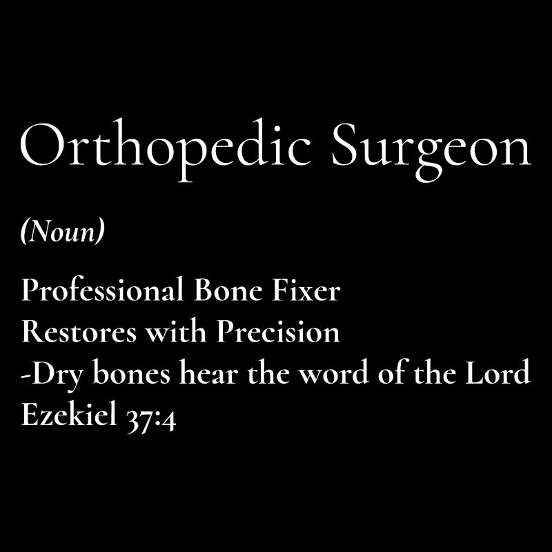 Orthopedic Surgeon Bone Fixer Tee