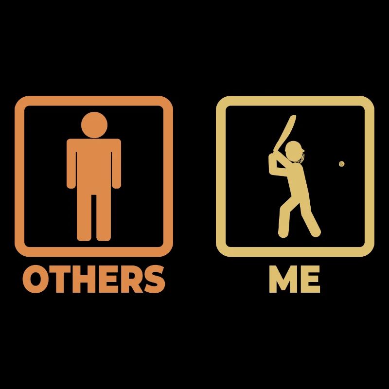Funny Cricket Stick Figures