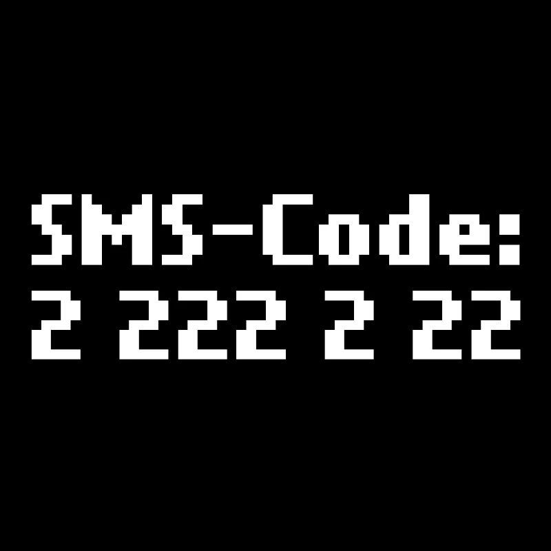 sms-code 2 222 2 22