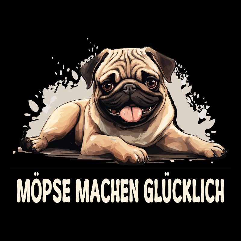 Glück ist… ein Mops im Leben!