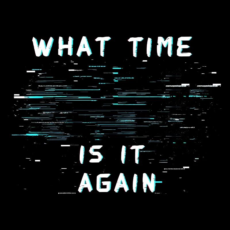 Quelle heure est-il encore ? Cécité temporelle