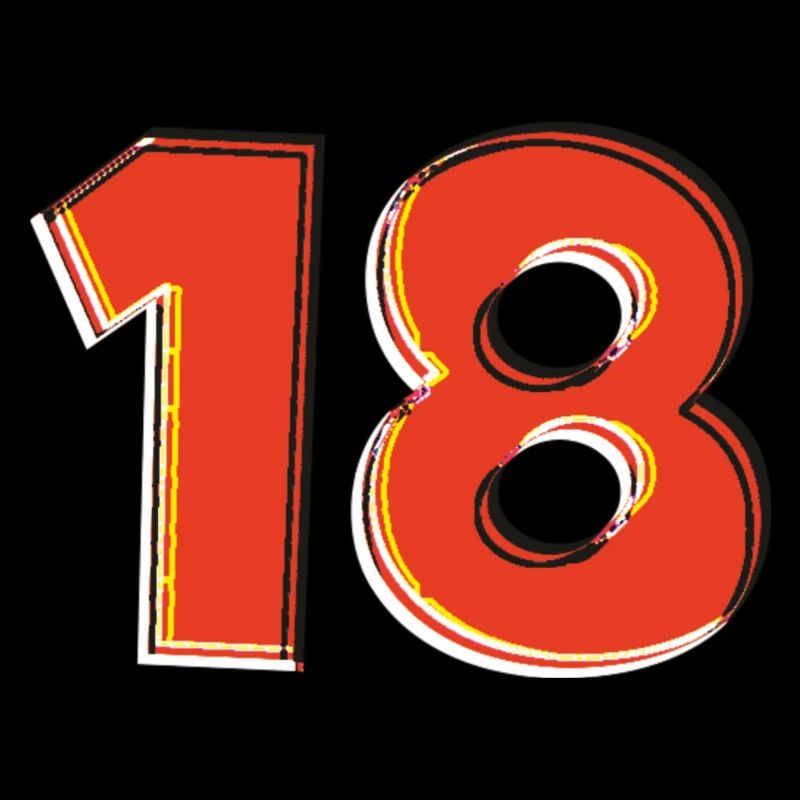 18 orange