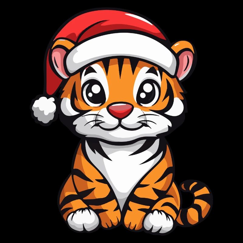 Tigre Noël Mignon