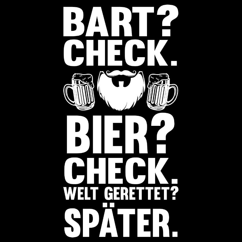 Bärtig Bartträger Bart