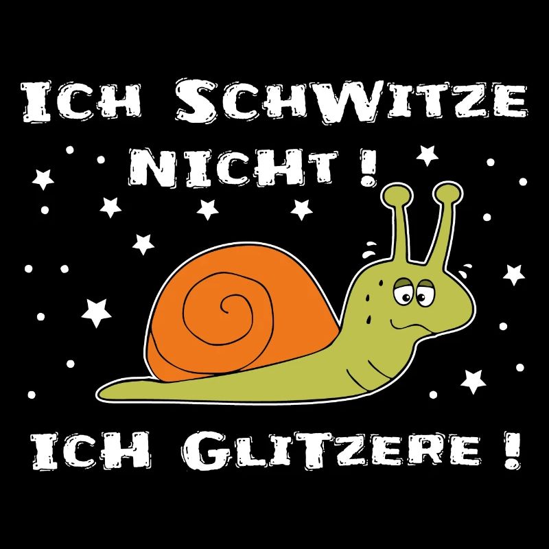 Ich schwitze nicht ich glitzere