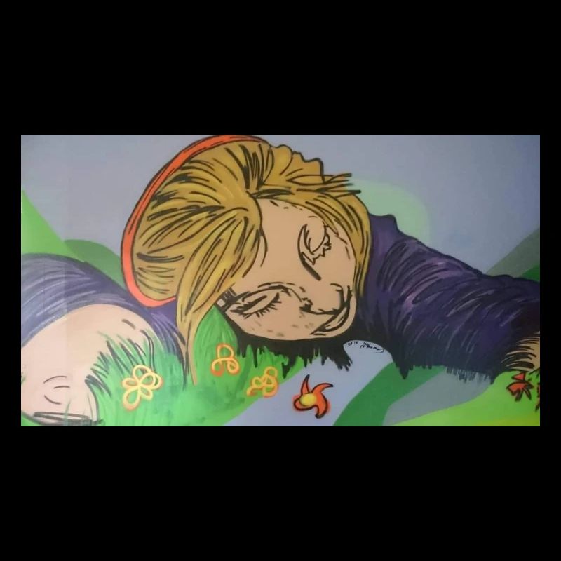 Träumendes Mädchen