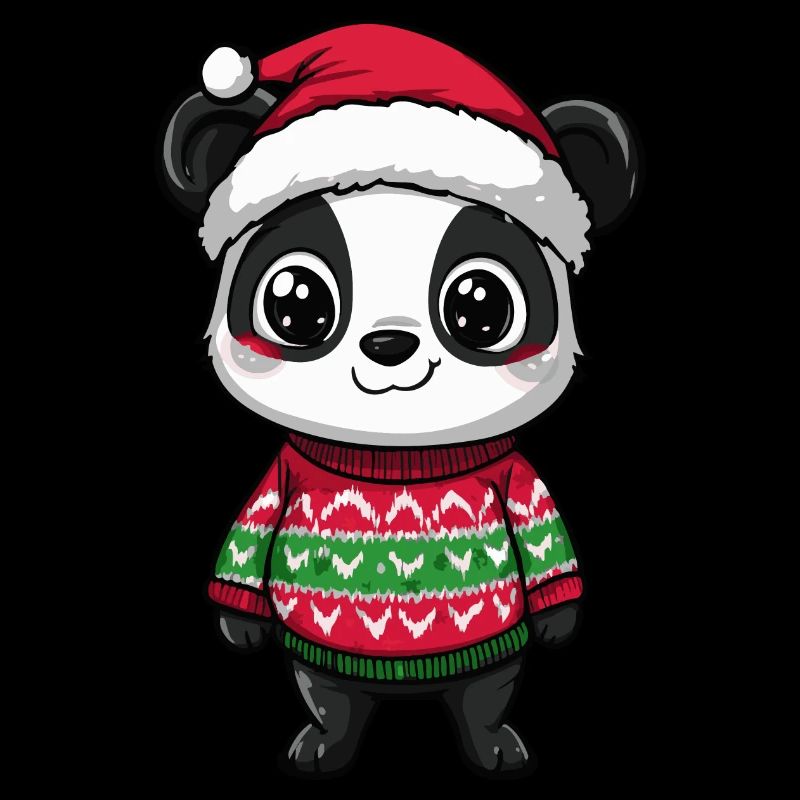 Bande dessinée de Noël Panda