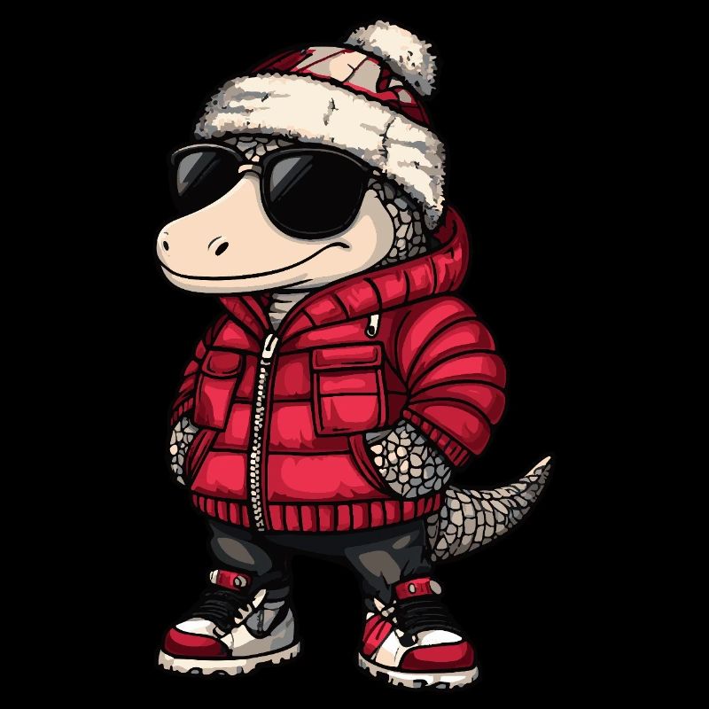 Gürteltier Cool Comic