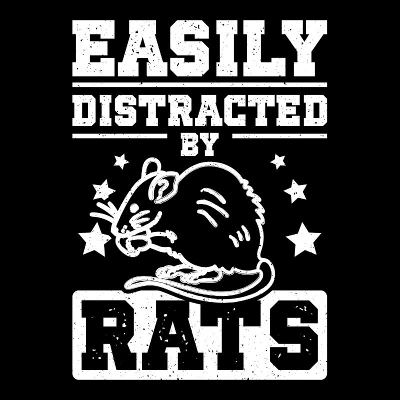 Easily distracted by rats