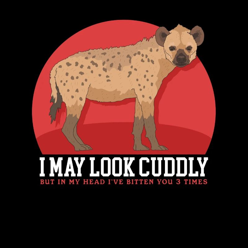 Hyäne Tüpfelhyäne Hyänen Geschenk