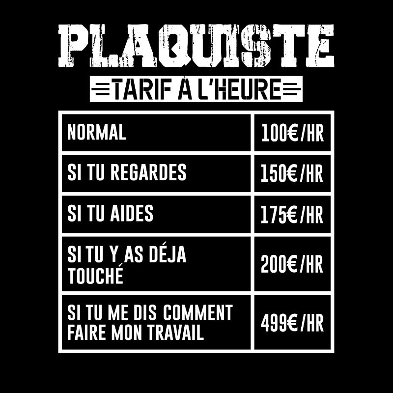 Le Tarif Horaire D'un Plaquiste
