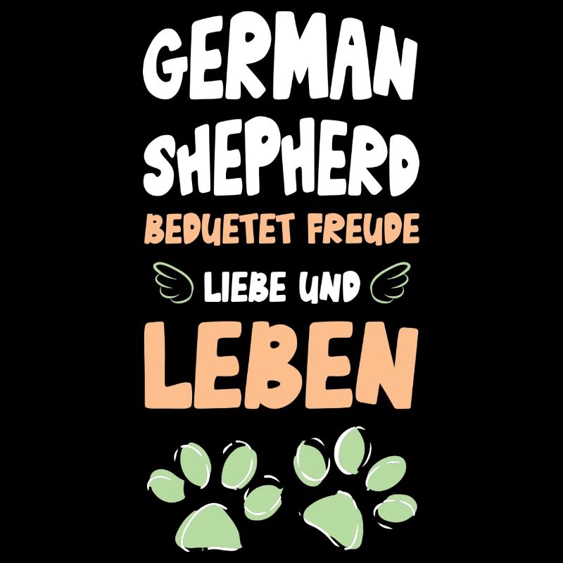 German Shepherd Lebensfreude