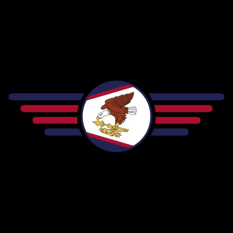 Samoa américaines, T-shirt design de style élégance