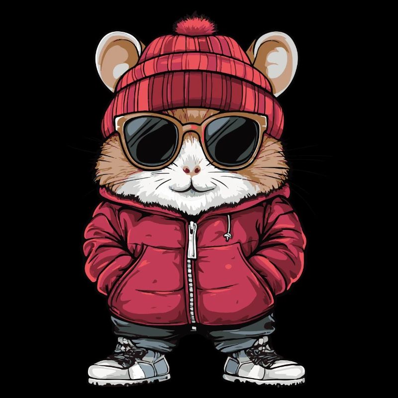 Hamster Winter Comic