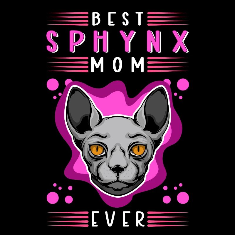 Sphynx mom chat Sphinx propriétaire de chat cadeau
