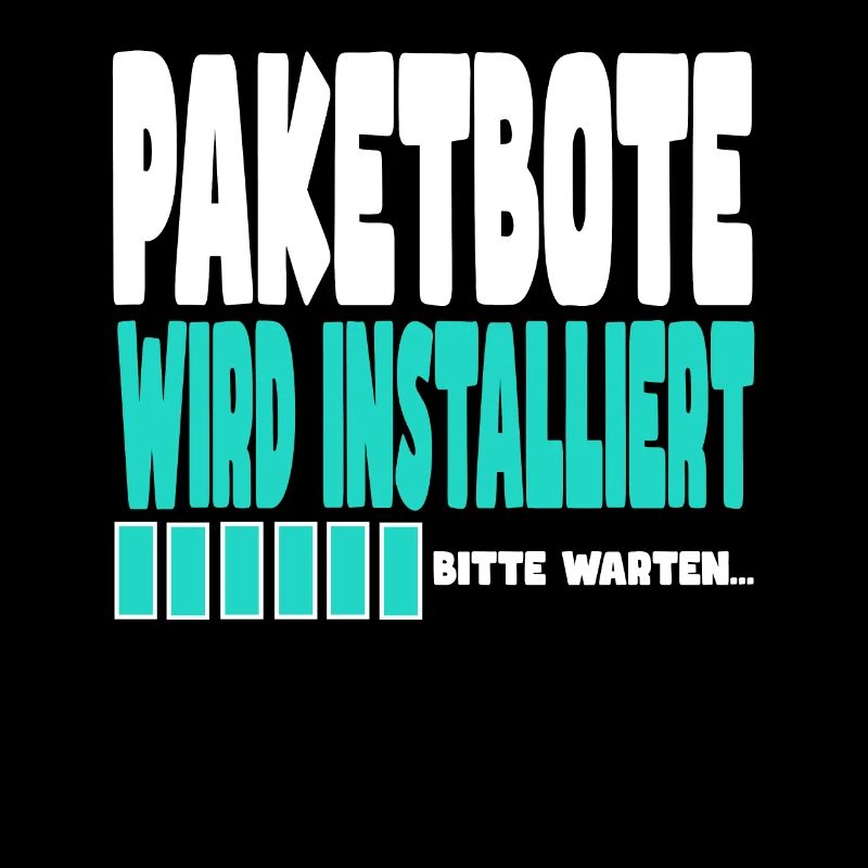 Paketbote wird installiert