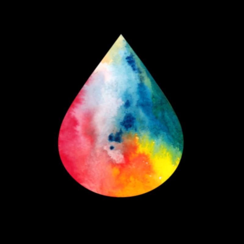 pluie heureuse