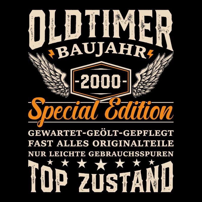 Klassischer 2000er Geburtstag