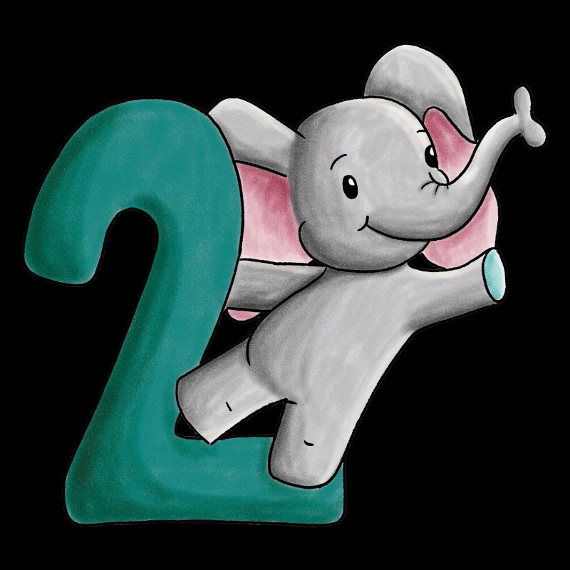 2e anniversaire éléphant