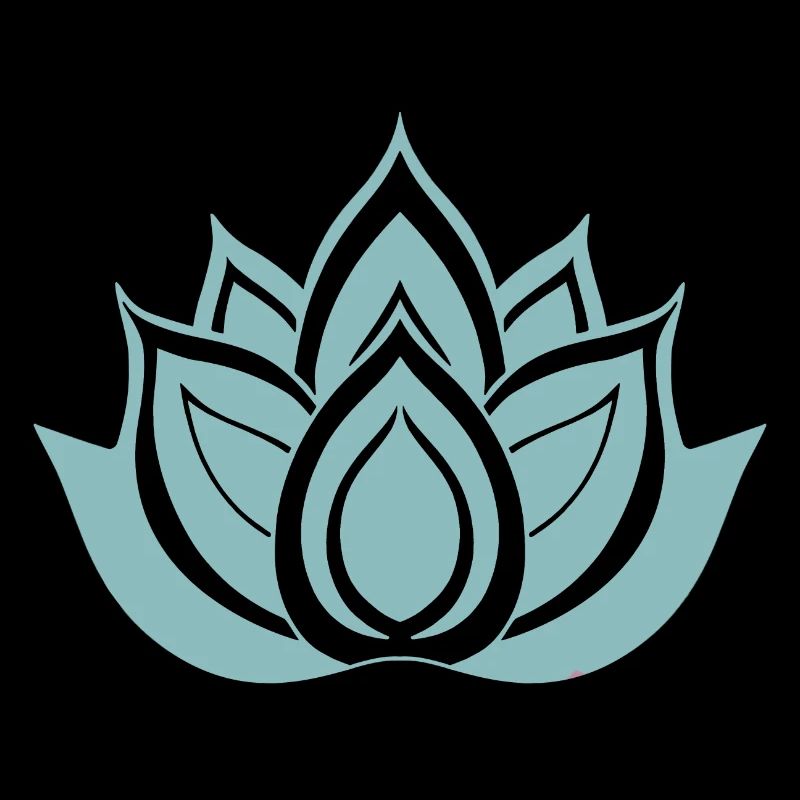 fleur de lotus bleu