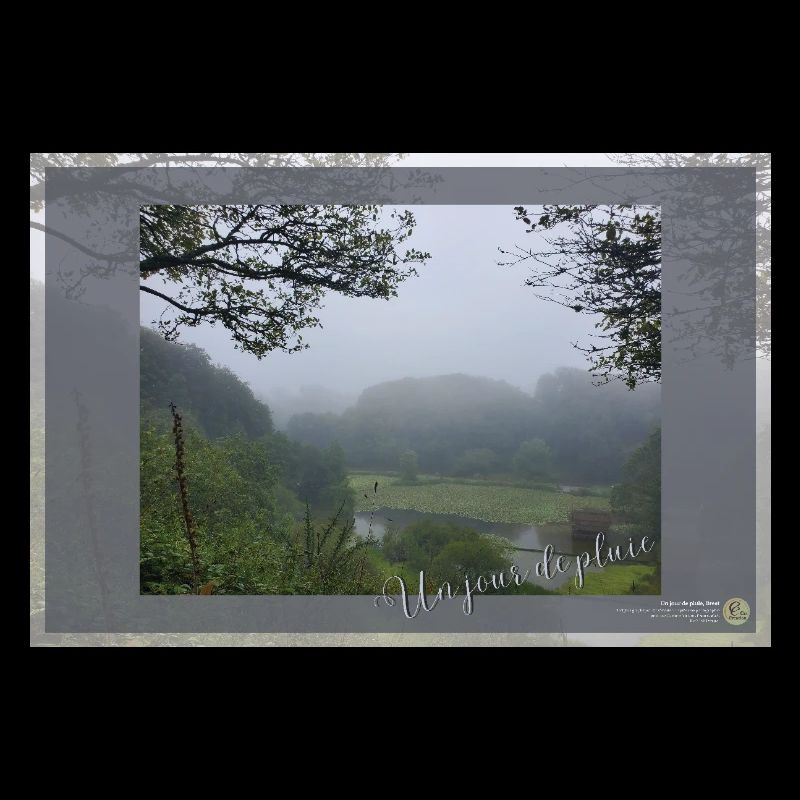 A rainy day, Brest, landscape format