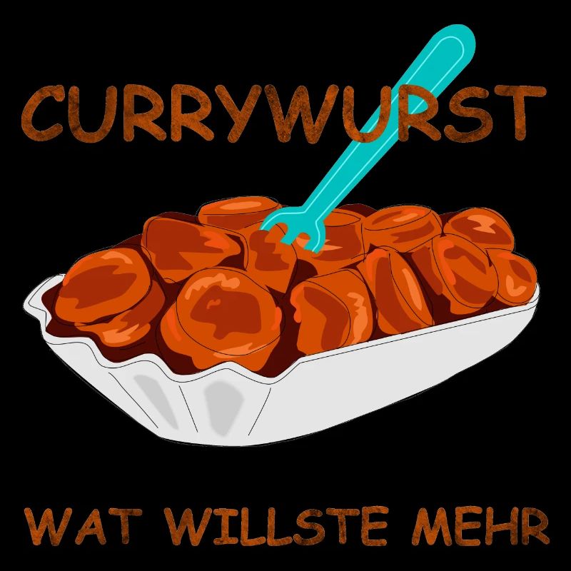 speise currywurst spruch