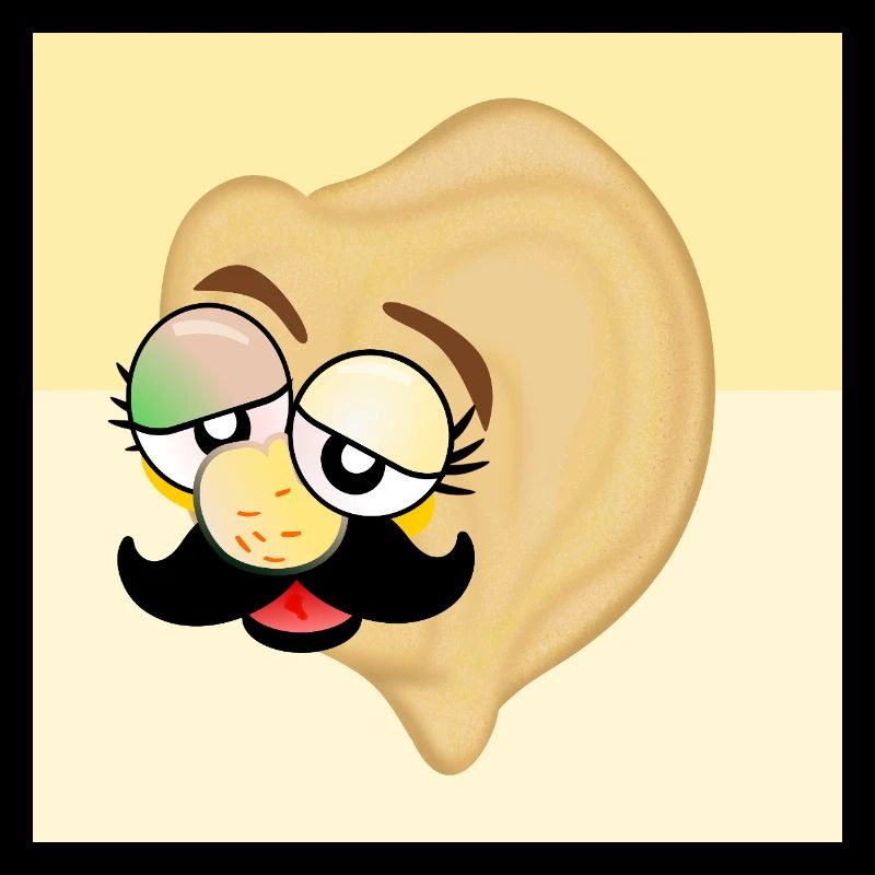 Chickpea Dad Moustache