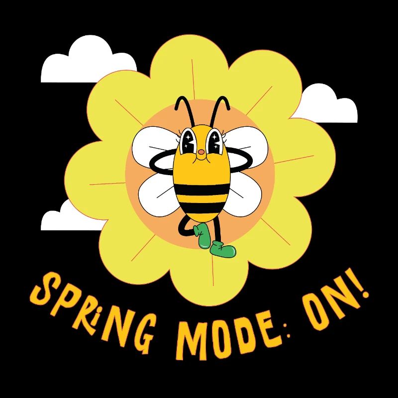 Spring Mode On – Cheerful Spring Motif