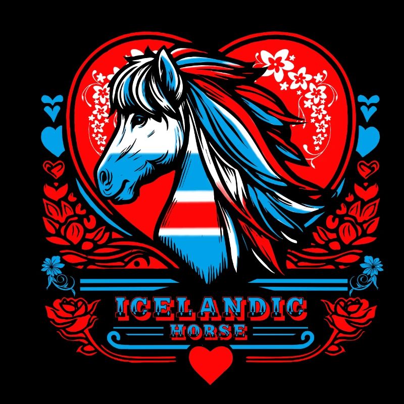 Cheval d’Iclandic 1