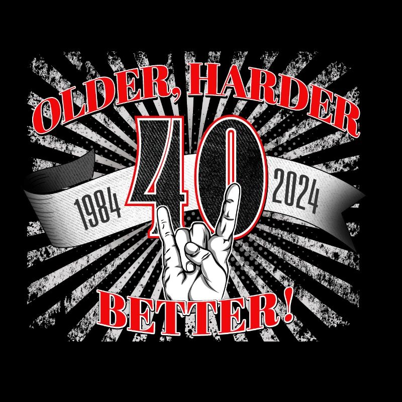 40.Geburtstag eines Metalfan oder Motorradfahrer