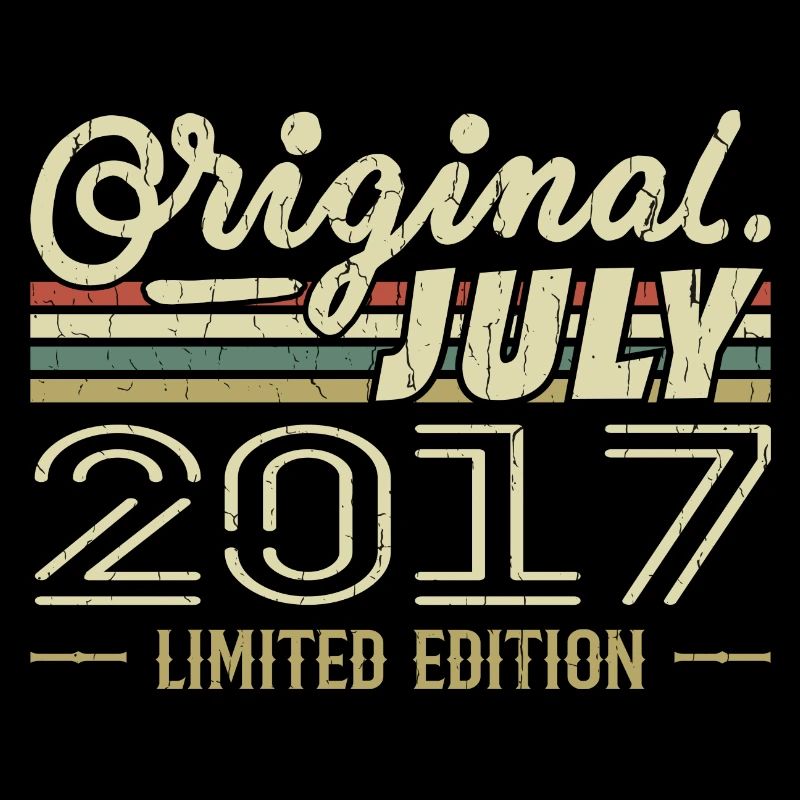 July 2017 Original Birthday Gift 2017